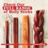 imageNatural Farm Bully Sticks OdorFree 12 Inch 5 Count 88 Oz Per Bag 100 Beef Chews GrassFed NonGMO Fully Digestible Dental Treats to Keep Your Small and Medium Dogs Busy and Happy12 Bully Sticks 5 Units