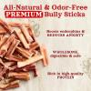 imageNatural Farm Bully Sticks OdorFree 12 Inch 5 Count 88 Oz Per Bag 100 Beef Chews GrassFed NonGMO Fully Digestible Dental Treats to Keep Your Small and Medium Dogs Busy and Happy24 Inch 8 Oz Pack