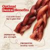 imageNatural Farm OdorFree Braided Bully Sticks 6 Inch 5 Pack  100 GrassFed Beef GrainFree Low Fat ampamp Fully Digestible Best Dental Treats  Safest Long Lasting Pizzle Chews to Keep Your Dog BusyBully Braids