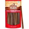 imageNatural Farm OdorFree Collagen Chews 12 Inch 3 Pack Long Lasting Bully Sticks ampamp Rawhide Alternative Dog Treats 95 Collagen Low Fat High Protein Best Dental Dog Treats  Medium ampamp Large Dogs12 12 Pack