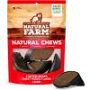 imageNatural Farm Cow Hooves 12 Pack OdorFree All Natural Sourced from FarmRaised Beef Hoof Dog Treats Great Alternative to Bully Sticks or Rawhide Dental Chew for Small Medium Large BreedsHooves sweet potato 4 pack
