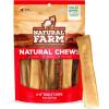 imageNatural Farm OdorFree Curly Bully Sticks 1012 Inch 5 Pack Fully Digestible 100 Beef Pizzle Chews More Engagement ampamp Fun GrassFed NonGMO Fully Digestible  Best for Small ampamp Medium Chewers46 Bully Chips 8 Oz