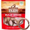 imageNatural Farm OdorFree Curly Bully Sticks 1012 Inch 5 Pack Fully Digestible 100 Beef Pizzle Chews More Engagement ampamp Fun GrassFed NonGMO Fully Digestible  Best for Small ampamp Medium ChewersRing