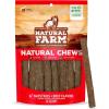 imageNatural Farm Quick Beef Dog Treats Chewy Sticks 10Pack Low Calorie Delicious Crunchy Dog Treats with Collagen High Protein Beef Chews for Dogs Great for Small Pups ampamp Medium Dogs